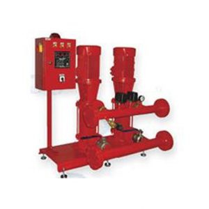 İki Pompalı Yangın Hidroforları (Test Programlı, Siren-Işık Alarmlı)