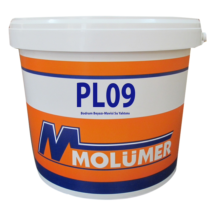 MOLÜMER PL09 Bodrum Beyazı-Mavisi Su Yalıtımı
