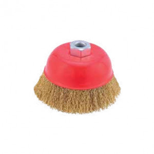 Vidalı Saçaklı Çanak Fırça - Tel Fircalar görseli